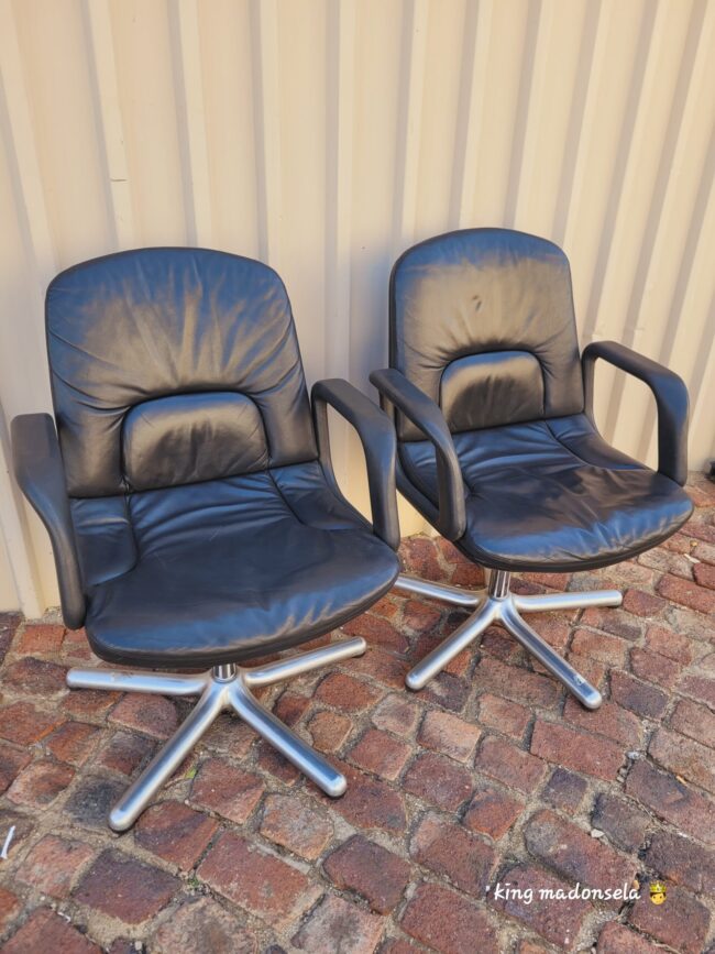 Genuine Leather Visitor Chairs - Image 2