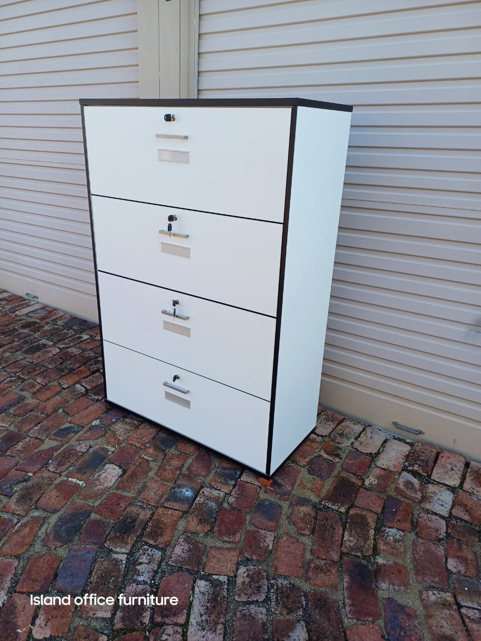 Four Drawer Filing 1450mmH x 1000mm x 450mmD 4 Four Drawer Filing 1450mmH x 1000mm x 450mmD - Image 2