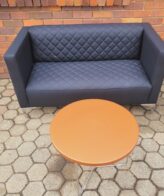 Modern Black Leather 1800mm x 700mm