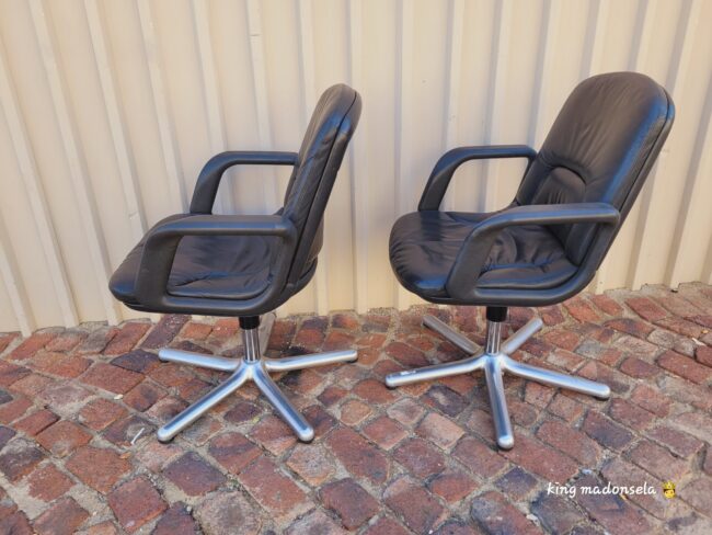 Genuine Leather Visitor Chairs - Image 4
