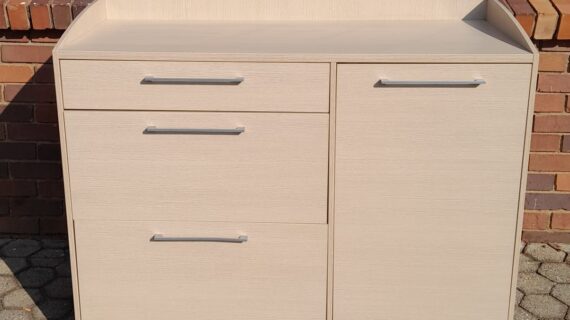 Wooden Sever Cabinet 1400mm x 600mmD x 1100mmH