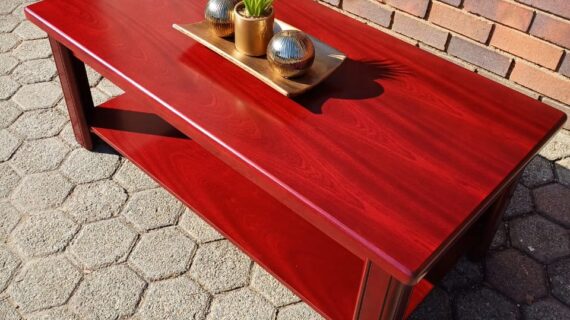 Mahogany Coffee Table 1200mm x 600mm x 460mm