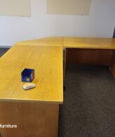 L Shape Veneer Desk 1500mm x 1800mm