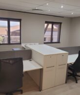 4 Way Cluster Desk With Drawers 3900mm x 1500mm