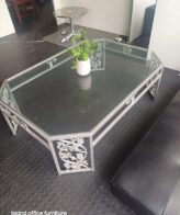 Glass Coffee Table 1400mm x 1000mm x 430mm