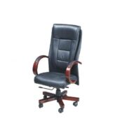 Alps Executive Office Chair Genuine Leather Upper