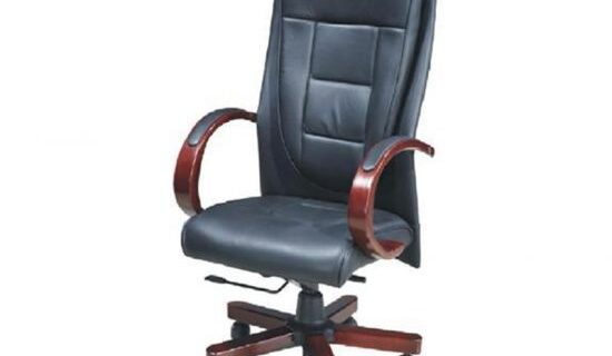 Alps Executive Office Chair Genuine Leather Upper