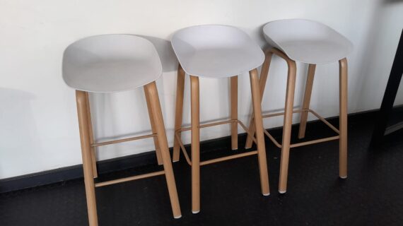 White Bar Stool