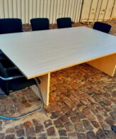 Summer Oak Boardroom Table 2400mm x 1500mm