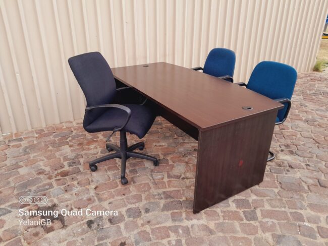 Miami Desk With Panel Legs 1800mm x 750mm