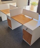 Six Way Oak + White 3600mm x 1200mm