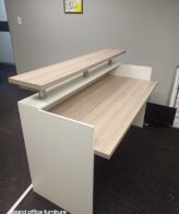 Coimbra And White Reception Unit 1600mm x 700mm
