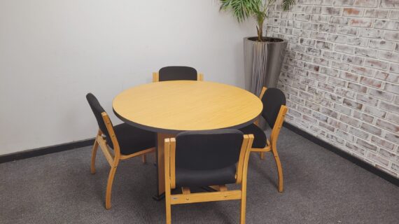 Natural Conference Table 1200mm