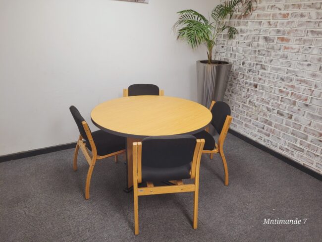 Natural Conference Table 1200mm