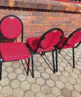 Red Stacker Chairs