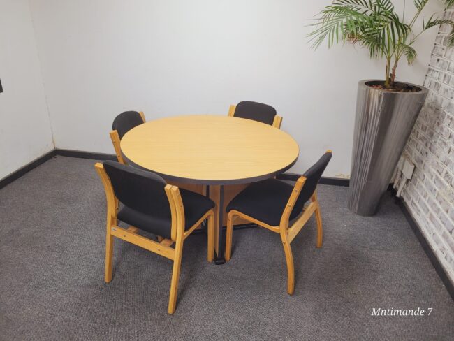 Natural Conference Table 1200mm - Image 3