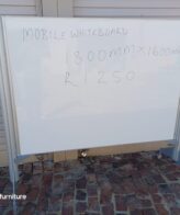9db1a987 d860 416a a88f 06dd9a2e04eb Mobile Whiteboard 1800mm x 1600mm - Upgrade your workspace with our Mobile Whiteboard, measuring a generous 1800mm x 1600mm. Priced at just R1,250.00, it's designed for dynamic collaboration in any South African office setting. Easily movable and durable, it’s perfect for presentations, brainstorming sessions and more. Equip your team with the best today!