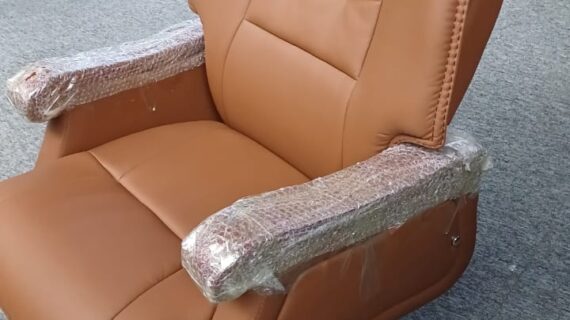 8038-Brown Executive Leather Chairs
