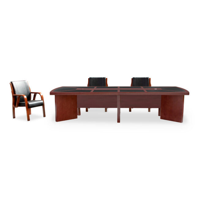 Arcadian Presidential Boardroom Table 3500mm x 1500mm x 760mmH - Image 2