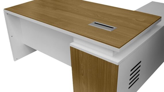 Hover Executive Office Desk 162,5 (L) x 175 (W) x 75 (H) cm