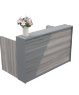 LUNA 0001 Luna Reception Counter 1800mm x 800mm - Luna reception unit 1800mm x 800mm :2100mm x 800mm
:2400mm x 800mm
Also available in Melamine