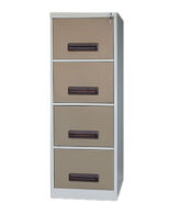 Triple H Display Shelving Lockers Steel Office Furniture South Africa drawer units 0000 4 DRAWER FILING CABINET0000 4 4 Drawer Steel Filing Cabinet – 4FC02 - 1320h x 470w x 630d Hang rails, central locking Independent locking available Available in Hammertone Grey or Ivory Karroo