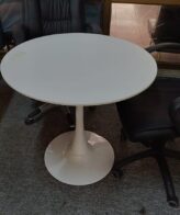 T10- Round Table 800mm 750mmH White