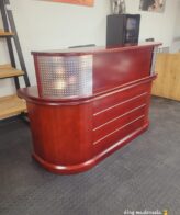 b186483b 72dc 4bf9 b04d 42a0617b676c Sonzitec Reception Unit 1800mm x 600mm - Sonzitec reception unit Mahogany 1800mm x 600mm