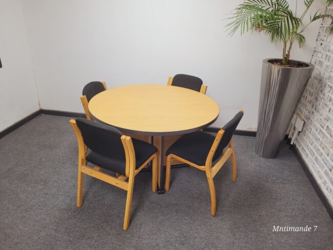 Natural Conference Table 1200mm - Image 5