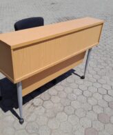 Natural Oak Reception Desk 1600mm x 600mmD