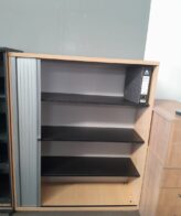 cf88069c ee35 447b a974 bdc03fd4de78 Maple Roller Door Cabinet 1500mmH x 1200mm x 500mmD - Maple Roller Door Cabinet 1500mmH x 1200mm x 500mmD