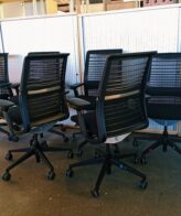 Ergo Black Mesh Chairs