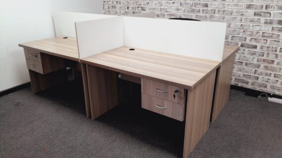 Four Way Cluster Desk 2400mm x 1500mm