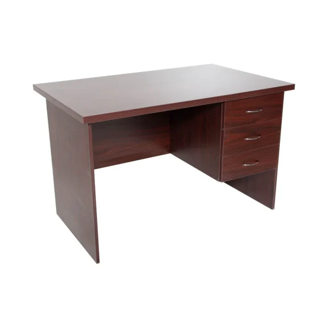 Island Shell Desk With Drawers 1600mm x 750mm/32mm Top,16mm Legs - Image 4