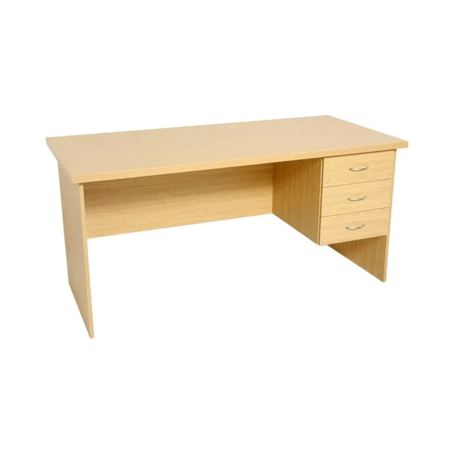 Island Shell Desk With Drawers 1600mm x 750mm/32mm Top,16mm Legs