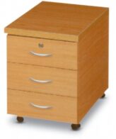 3 Drawer Standard Mobile Pedestal